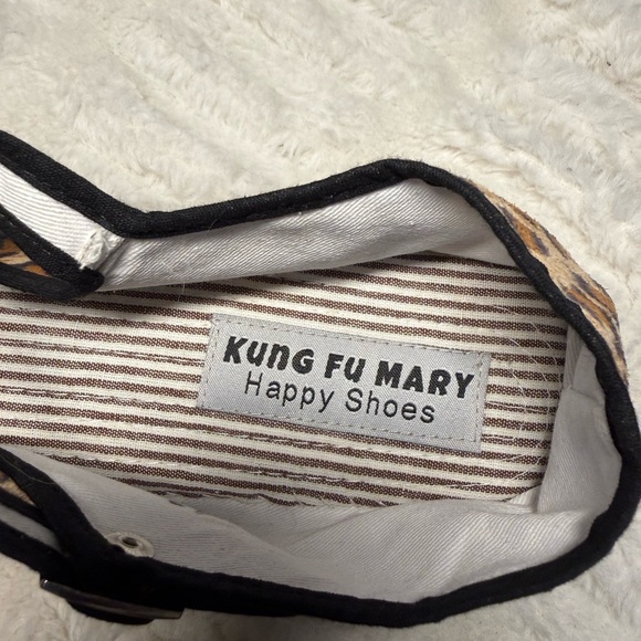 NEW Kung Fu Mary - Leopard Print Mary Jane Flats - Picture 6 of 6